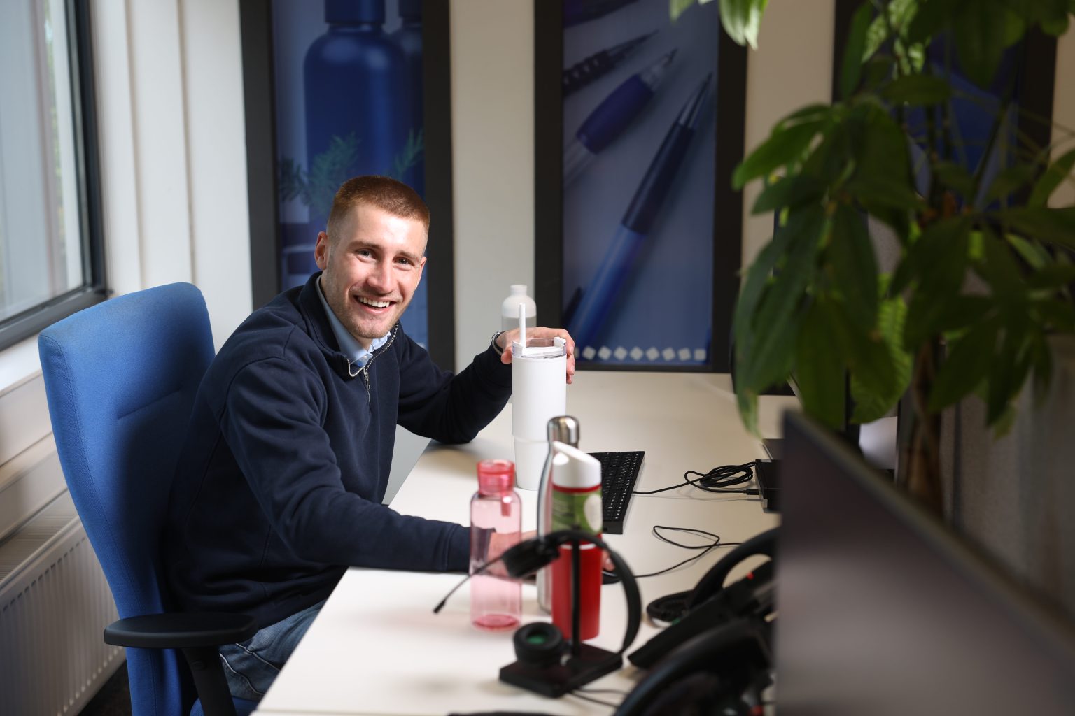 Aan het werk bij Sanders Gifts